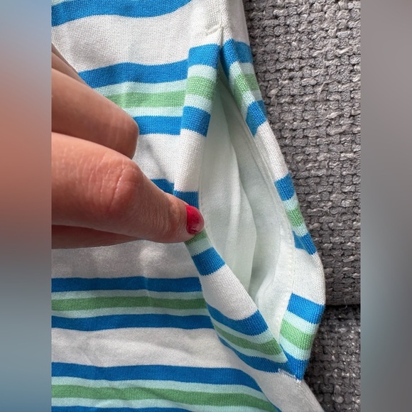 BNWT Lacoste Striped Cotton Dress β Size 34 - Picture 3 of 10